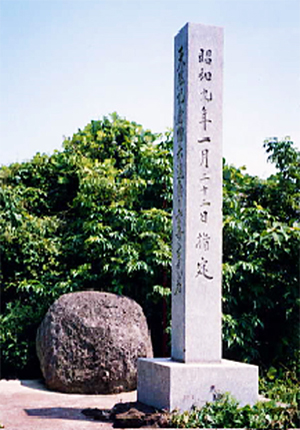 雲母玄武岩画像提供　山口県中山間地域づくり推進課