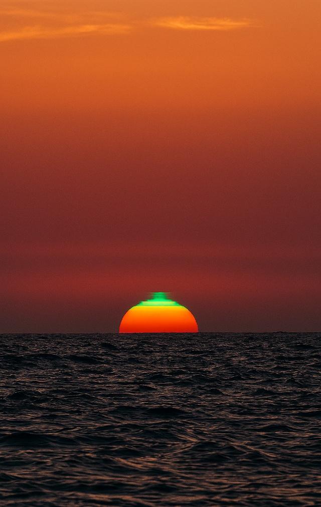 グリーンフラッシュのイメージ