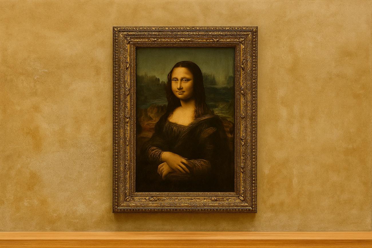 未完のモナリザ（AI生成によるイメージ画像）