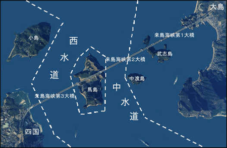 来島海峡の潮流の流向によって航行する航法「順中逆西（じゅんちゅうぎゃくせい）」って何？